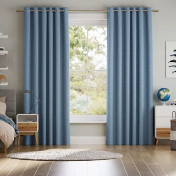 blue curtains East Rand